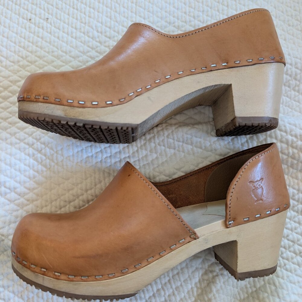 Sandgren's Brett Closed-Back Swedish Clogs Size 39 (8-8.5 US) - Picture 4 of 9